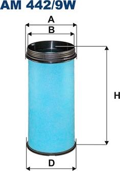 Filtron AM442/9W - Filtre à air secondaire cwaw.fr