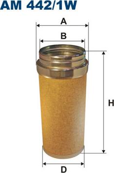 Filtron AM442/1W - Filtre à air secondaire cwaw.fr