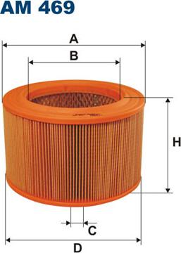 Filtron AM469 - Filtre à air cwaw.fr