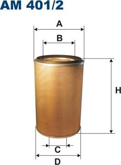 Filtron AM401/2 - Filtre à air cwaw.fr