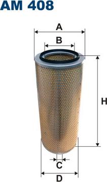 Filtron AM408 - Filtre à air cwaw.fr