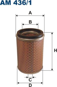 Filtron AM436/1 - Filtre à air cwaw.fr