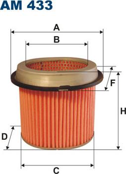 Filtron AM433 - Filtre à air cwaw.fr