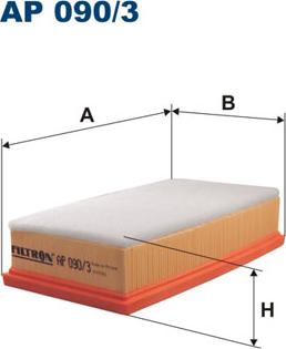 Filtron AP090/3 - Filtre à air cwaw.fr
