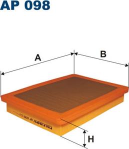 Filtron AP098 - Filtre à air cwaw.fr