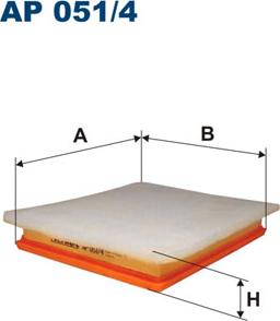 Filtron AP051/4 - Filtre à air cwaw.fr