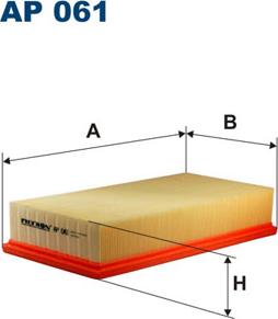 Filtron AP061 - Filtre à air cwaw.fr