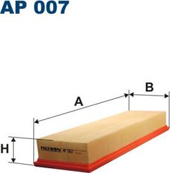 Filtron AP007 - Filtre à air cwaw.fr