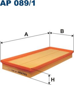 Filtron AP089/1 - Filtre à air cwaw.fr