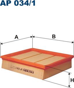 Filtron AP034/1 - Filtre à air cwaw.fr