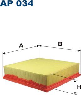 Filtron AP034 - Filtre à air cwaw.fr