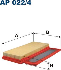 Filtron AP022/4 - Filtre à air cwaw.fr