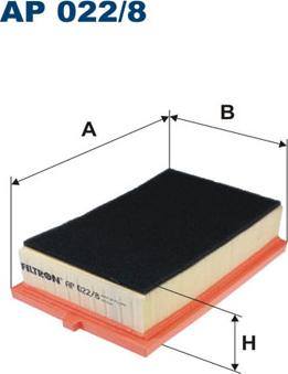 Filtron AP022/8 - Filtre à air cwaw.fr