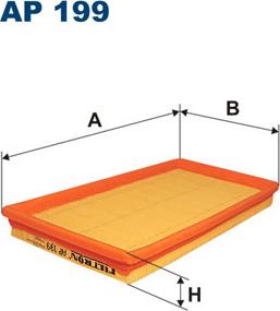 Filtron AP199 - Filtre à air cwaw.fr