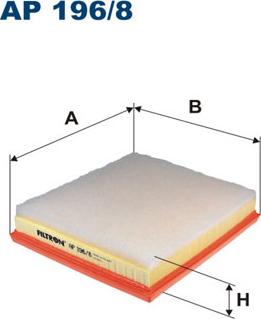 Filtron AP196/8 - Filtre à air cwaw.fr
