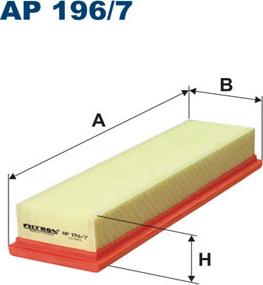 Filtron AP196/7 - Filtre à air cwaw.fr