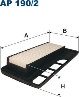 Filtron AP190/2 - Filtre à air cwaw.fr