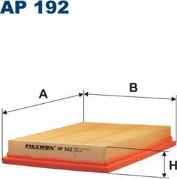 Filtron AP192 - Filtre à air cwaw.fr