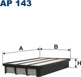 Filtron AP143 - Filtre à air cwaw.fr