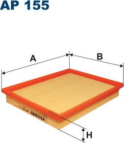 Filtron AP155 - Filtre à air cwaw.fr