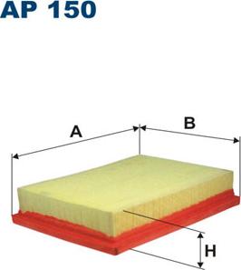 Filtron AP150 - Filtre à air cwaw.fr