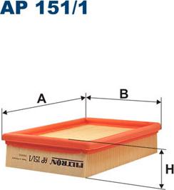 Filtron AP151/1 - Filtre à air cwaw.fr