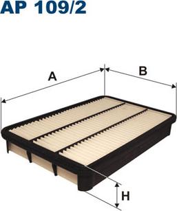 Filtron AP109/2 - Filtre à air cwaw.fr