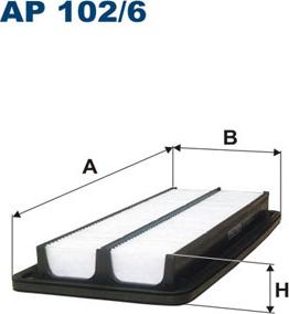 Filtron AP102/6 - Filtre à air cwaw.fr