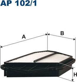 Filtron AP102/1 - Filtre à air cwaw.fr