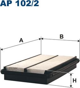 Filtron AP102/2 - Filtre à air cwaw.fr