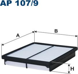 Filtron AP107/9 - Filtre à air cwaw.fr