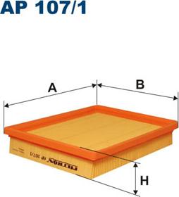 Filtron AP107/1 - Filtre à air cwaw.fr