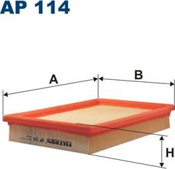 Filtron AP114 - Filtre à air cwaw.fr