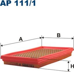 Filtron AP111/1 - Filtre à air cwaw.fr