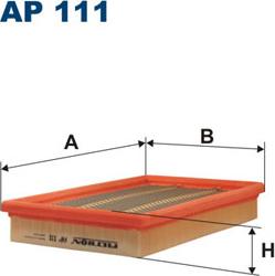 Filtron AP111 - Filtre à air cwaw.fr