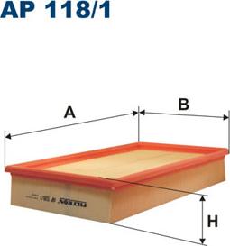 Filtron AP118/1 - Filtre à air cwaw.fr