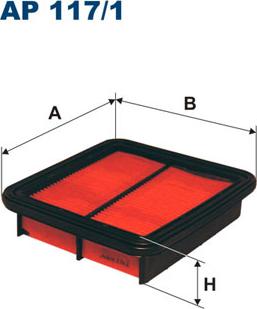 Filtron AP117/1 - Filtre à air cwaw.fr