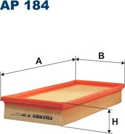 Filtron AP184 - Filtre à air cwaw.fr