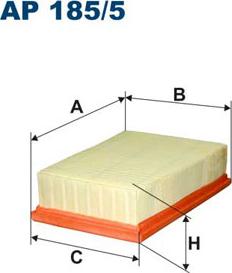 Filtron AP185/5 - Filtre à air cwaw.fr