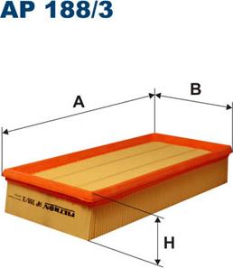 Filtron AP188/3 - Filtre à air cwaw.fr