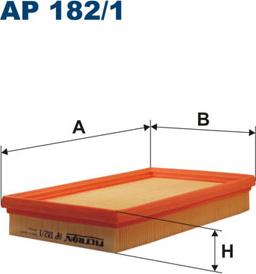 Filtron AP182/1 - Filtre à air cwaw.fr