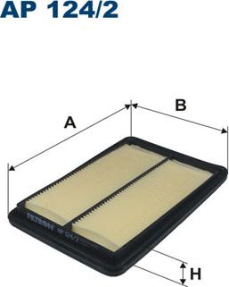 Filtron AP124/2 - Filtre à air cwaw.fr