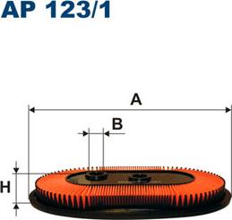 Filtron AP123/1 - Filtre à air cwaw.fr