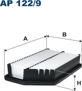 Filtron AP122/9 - Filtre à air cwaw.fr