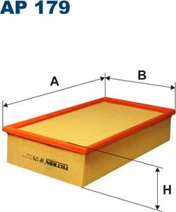 Filtron AP179 - Filtre à air cwaw.fr