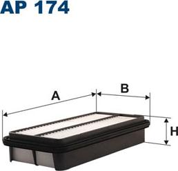 Filtron AP174 - Filtre à air cwaw.fr