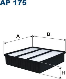 Filtron AP175 - Filtre à air cwaw.fr