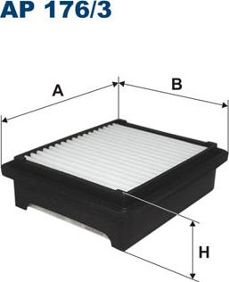 Filtron AP176/3 - Filtre à air cwaw.fr
