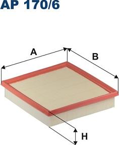 Filtron AP 170/6 - Filtre à air cwaw.fr