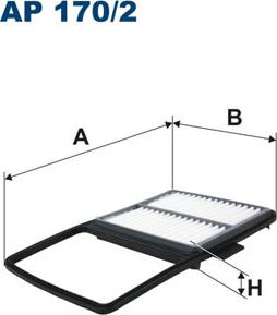 Filtron AP170/2 - Filtre à air cwaw.fr